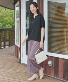 Tiaclasse 【サラごこち】選べるパンツ(テーパード/ワイド）