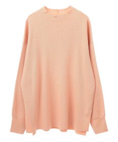 Green Parks 洗えるボトルネックリブニットプルオーバー