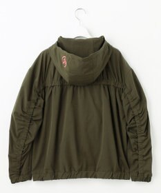 PW CIRCULUS 【 伸縮性あり 】【WOMEN】シャーリングアノラック ブルゾン