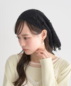 earth music&ecology マルチクロシェスカーフ