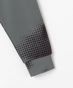 PW CIRCULUS 【裏起毛であたたか】【MEN】Dot camouflage ロングスリーブモックネックT ゴルフ