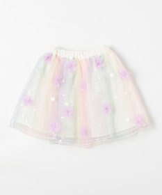 ANY KIDS 立体フラワー チュール スカート