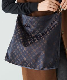 russet ナイロンジャガード2WAYショルダーバッグ(CE-1622)