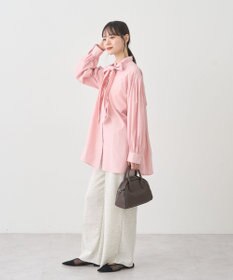 earth music&ecology 2wayボウタイブラウス