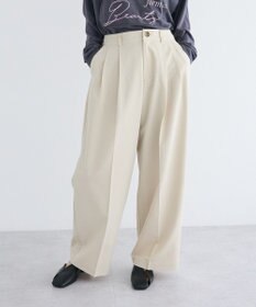 CRAFT STANDARD BOUTIQUE タックイージーワイドパンツ