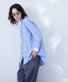 J.PRESS YORK STREET 【WOMEN】クレリックバンドドレス シャツ