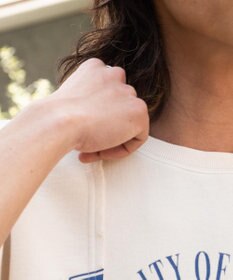 WEGO 【ユニセックス着用ITEM/MLサイズ展開】ドッキングカレッジスウェT（SS）