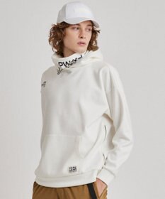 PW CIRCULUS 【MEN】スエード調 デタッチャブルフーディ