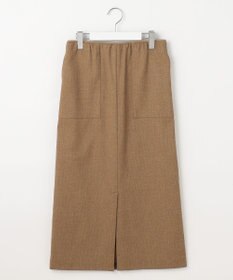 自由区 L シルクネップツイード スカート