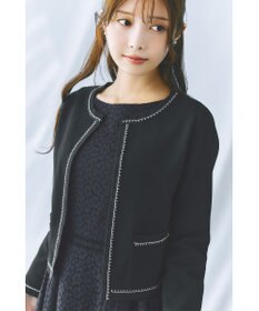 TOCCA NIGHT GROOVE ニットジャケット ブラック系