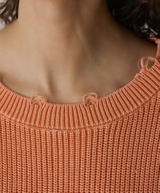 GRACE CONTINENTAL ピグメントニットトップ