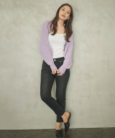 #Newans 【洗える】エアリーウールボレロカーディガン