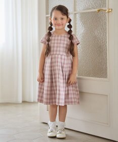 ANY KIDS 【2点セット】セーラージャケット+チェックワンピース