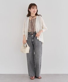 Green Parks ・ＥＬＥＮＣＡＲＥ　ＤＵＥ　Ｗウエストデニムパンツ