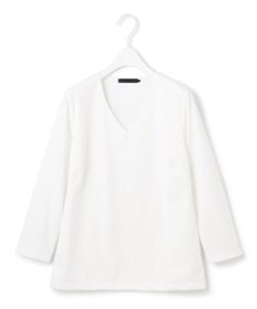 ICB 【洗える】スーペリアジャージー Vネックプルオーバー