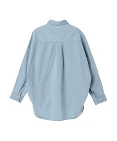 CRAFT STANDARD BOUTIQUE デニムパール釦サークルブラウス