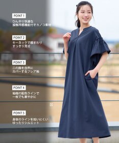 Tiaclasse 【冷凛(ひやりん)カノコ】フリル袖ワンピース