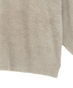 Green Parks シャギークルーネックニットプルオーバー