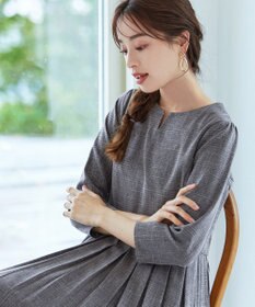 Tiaclasse 【洗える】プリーツワンピース