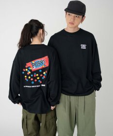 WEGO 【ユニセックス着用ITEM/MLサイズ展開】アソートグラフィックT（LS）