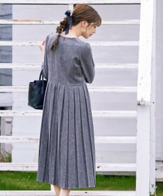 Tiaclasse 【洗える】プリーツワンピース