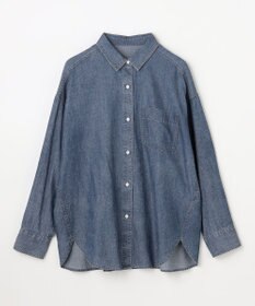 ANY L シアーデニムオーバーシャツ