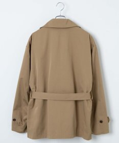 WEGO 【ユニセックス着用ITEM】ショートトレンチジャケット