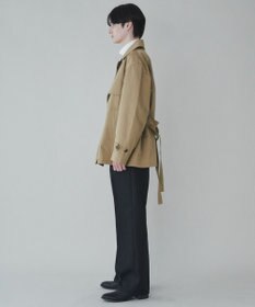 WEGO 【ユニセックス着用ITEM】ショートトレンチジャケット