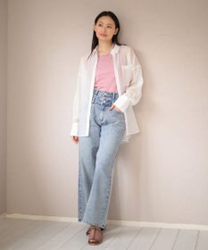 Green Parks ・ＥＬＥＮＣＡＲＥ　ＤＵＥ　Ｗウエストデニムパンツ