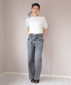 Green Parks ・ＥＬＥＮＣＡＲＥ　ＤＵＥ　Ｗウエストデニムパンツ