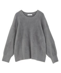 Green Parks シャギークルーネックニットプルオーバー