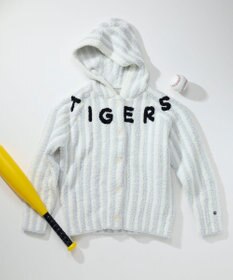 une nana cool MADE WITH 阪神タイガース やわらかモフモフフーディー