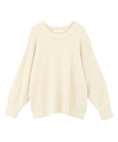 Green Parks シャギークルーネックニットプルオーバー