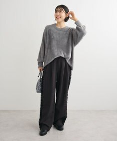 Green Parks シャギークルーネックニットプルオーバー