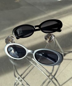 WEGO オーバルカラーレンズアイウェア