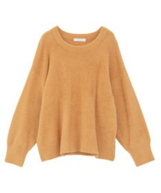 Green Parks シャギークルーネックニットプルオーバー