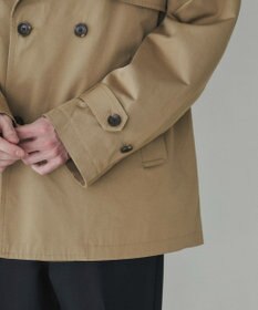 WEGO 【ユニセックス着用ITEM】ショートトレンチジャケット