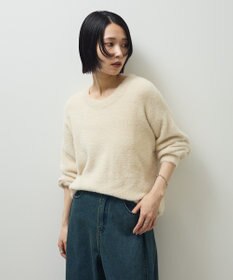 Green Parks シャギークルーネックニットプルオーバー