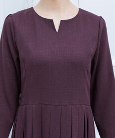 Tiaclasse L 【洗える】プリーツワンピース