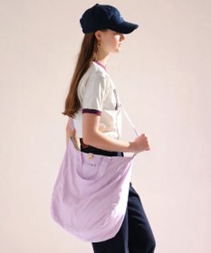 LENO NEWS PAPER BAG CANDY STRIPE / ニュースペーパーバッグ