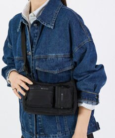 LeSportsac CARGO SMALL SHOULDER BAG/ブラックカーゴ