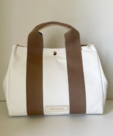 Hekhèr Le Style de Vie 新色追加【日本製 / 2WAY】PUコートコットンキャンバス トートバッグ medium