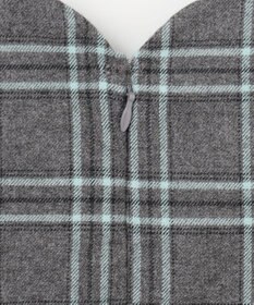 ANY KIDS チェック柄 ジャンパースカート