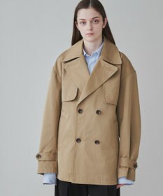 WEGO 【ユニセックス着用ITEM】ショートトレンチジャケット