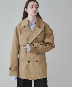 WEGO 【ユニセックス着用ITEM】ショートトレンチジャケット
