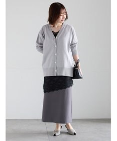 Te chichi 【雑誌掲載アイテム】2WAYカシュクールVネックカーディガン《2026 spring catalog item》