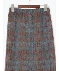 Te chichi シャギーチェックスカート