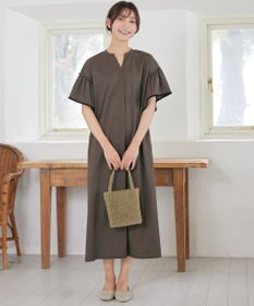 Tiaclasse 【冷凛(ひやりん)カノコ】フリル袖ワンピース