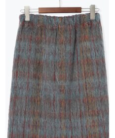 Te chichi シャギーチェックスカート