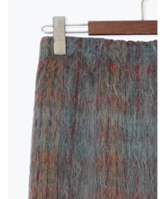 Te chichi シャギーチェックスカート